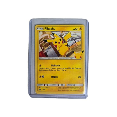 Pokemon pikachu holo 25 - pokemon, 25/25