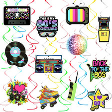 80er thema party dekorationen - thema,