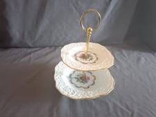 Etagere 2 er Eckig von Schumann Arzberg Bavaria Porzellan