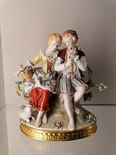 Sitzendorf porzellan figur - porzellan,