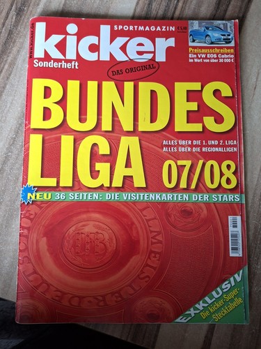Kicker sonderheft bundesliga - sonderheft,