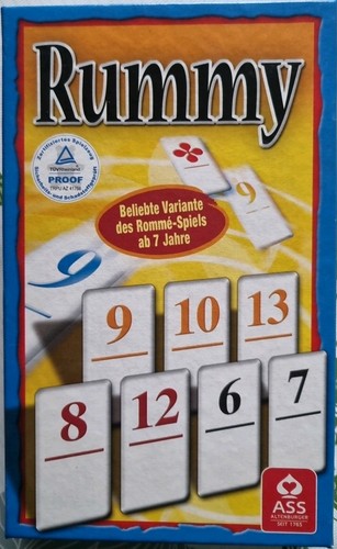 Rummy spiel komplett - -,