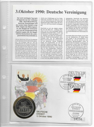 Numisbrief germany united wir - numisbrief, united(wir