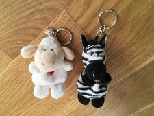 NICI Schlüsselanhänger Zebra