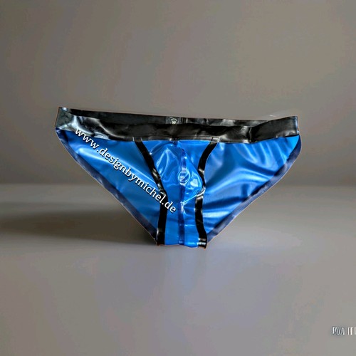 Latex slip mit pouch für - latex,
