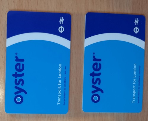Oyster visitor cards - oyster,
