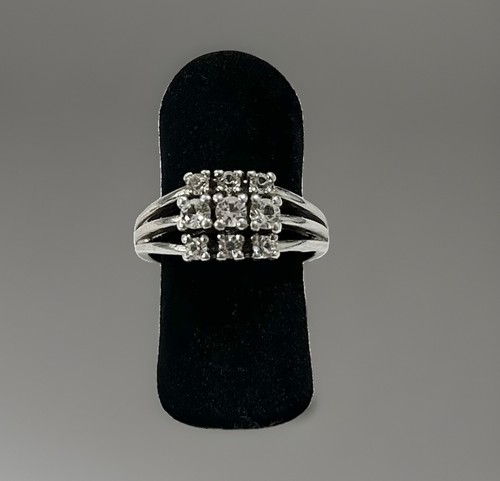925 silberring fianit - 925/-, silberring,
