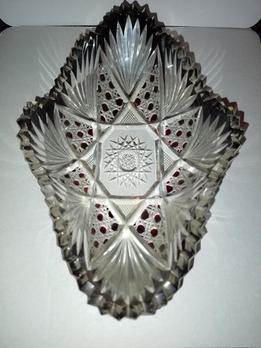 Vintage retro glasschale oval - retro,