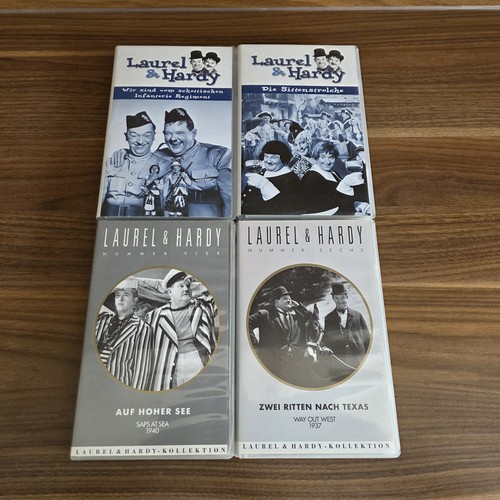 Laurel hardy vhs video - laurel,