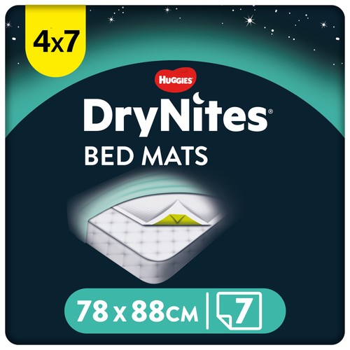 Huggies drynites bed - drynites, mats