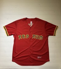 Supreme Red Rum Baseball Jersey