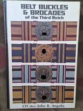 Angolia Belt Buckles & Brocades of the Third Reich Koppelschloss Feldbinde 2 WK