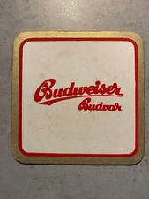 Bierdeckel Coaster Beermat Budweiser Budvar