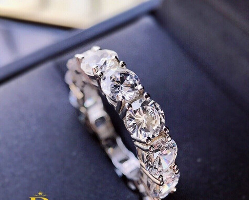Moissanit eternity ehering 14k - eternity,