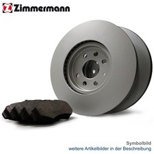 ZIMMERMANN Bremsscheiben Set + Beläge für 81 AUDI B2 855 856