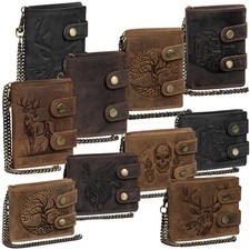 Leder Geldbörse Herren RFID