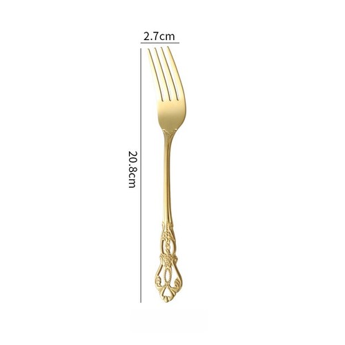 Moderne gabel goldfarben für - moderne,