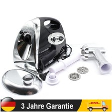 800w Elektrischer Fleischwolf Wurstf��ller Zerkleiner Wurstmaschine, Edelstahl
