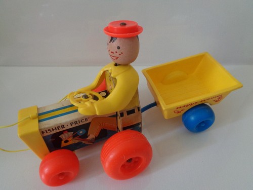 Oldtimer fisher price - fisher, happy