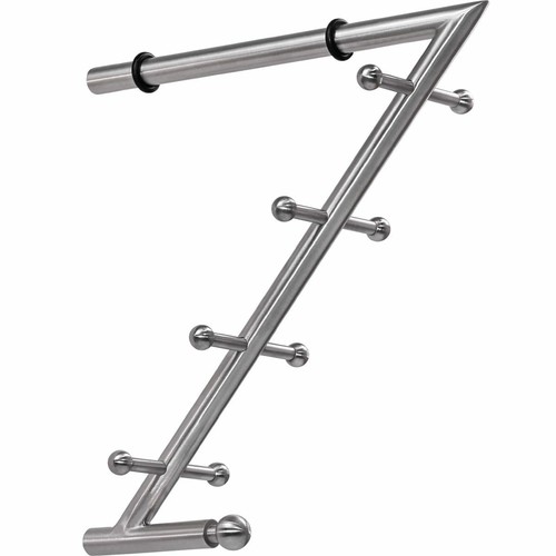 Edelstahl garderobenkonsole - edelstahl,