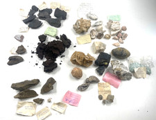 Sammlung Mineralien und