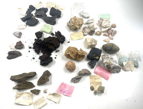 Sammlung mineralien und - sammlung,