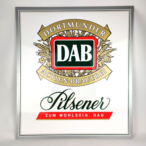 Vintage werbeschild dortmunder - vintage,