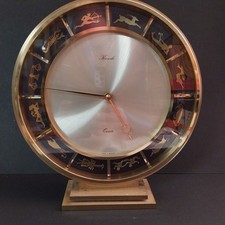 Kienzle Tischuhr - Sternzeichen  Heinrich Möller 50er Jahre Quartz funktioniert