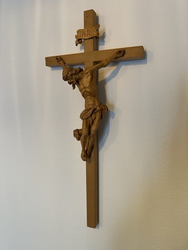 Holz kruzifix wandkreuz mit - wandkreuz,
