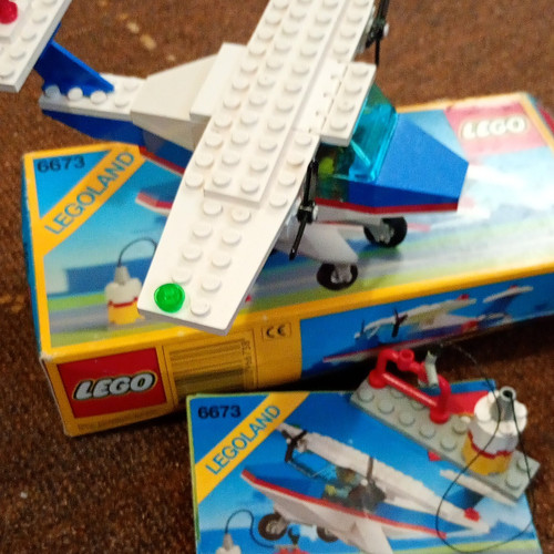Lego legoland flugzeug - lego,