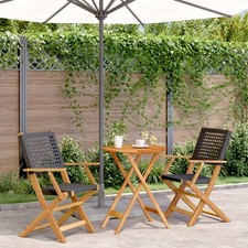 vidaXL 5-tlg. Garten-Essgruppe