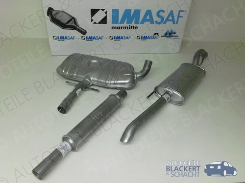 Imasaf auspuffanlage kat - ab,