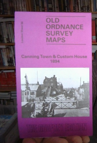 Map canning town - of,