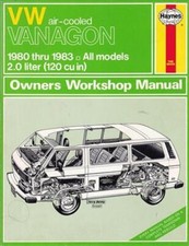 Haynes vanagon shop manual - vanagon,