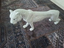 Kare Design "Leopard" -  Silber / Glitzer - Wie Neu!!!