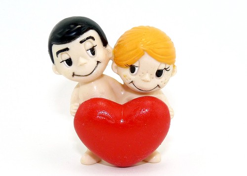 Liebe ist figure mit großen - liebe,
