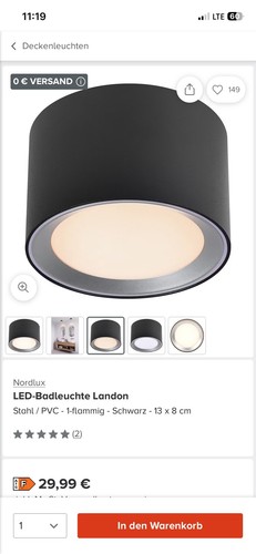 Nordlicht led badleuchte - nordlicht, led-badleuchte
