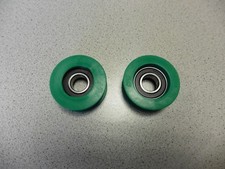 2x Umlenkrolle Keilriemenscheibe f. Castelgarden Viking 25601570/0 Aufsitzmäher