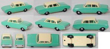 Siku Plastik V172 00001 Ford Taunus 17M 1500 / 1700 weißgelb/hell-patinagrün