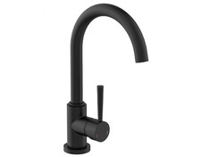 Schütte Küchenarmatur Wasserhahn Küche Cornwall Niederdruckarmatur Schwarz