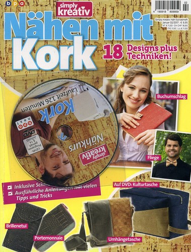 Nähen mit kork von simply - mit,