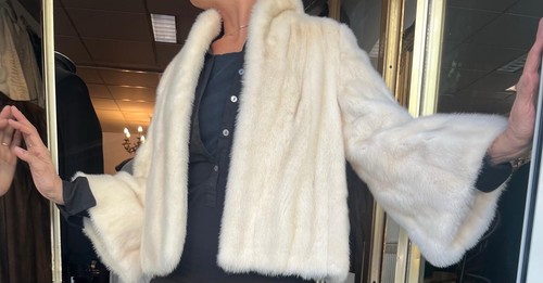 Nerzjacke nerz pearl - nerzjacke,