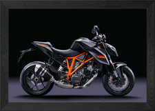 KTM 1290 Super Duke gerahmtes
