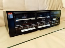 Sanyo RD W266 Doppel Kassetten Deck stereo double tape cassette