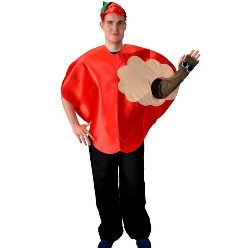 Apfel kostüm max mit - apfel,