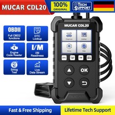 ? MUCAR CDL20 Profi KFZ Lesegerät OBD2 Diagnosegerät Auto OBDII Scanner AUTOVIN