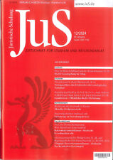 JuS Juristische Schulung 12/2024 - Zeitschrift für Studium und Referendariat