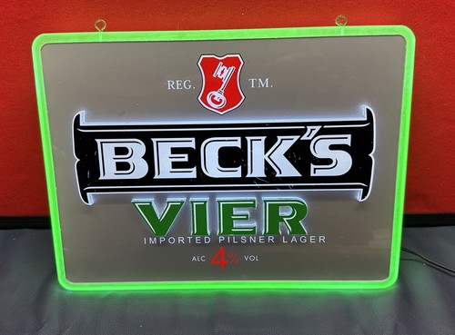 Becks vier leuchtkasten - becks,