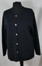 Damen Strickjacke Dunkel Blau