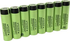 8x Panasonic NCR - 3350mAh 5A